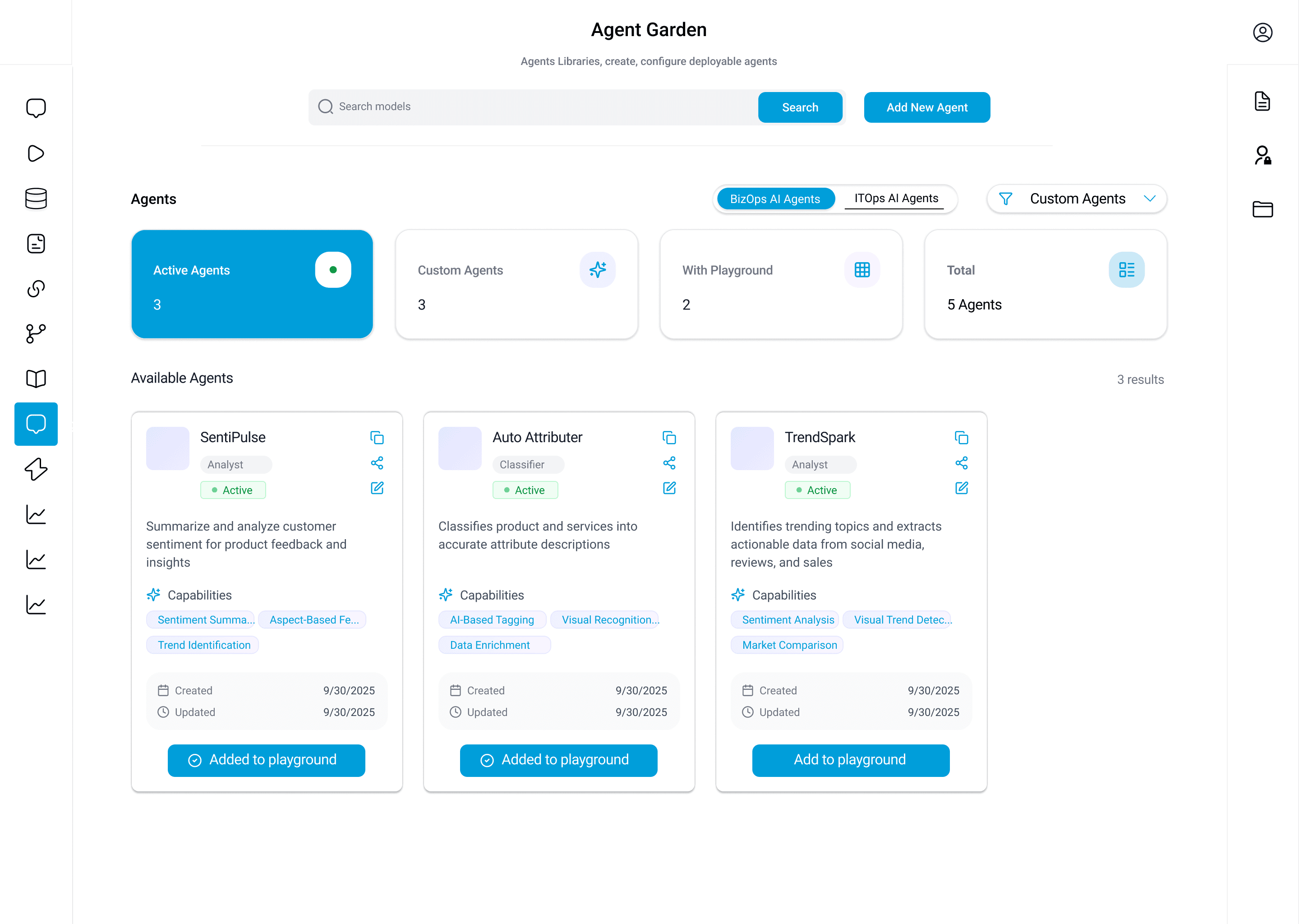 Agent Foundry Dashboard