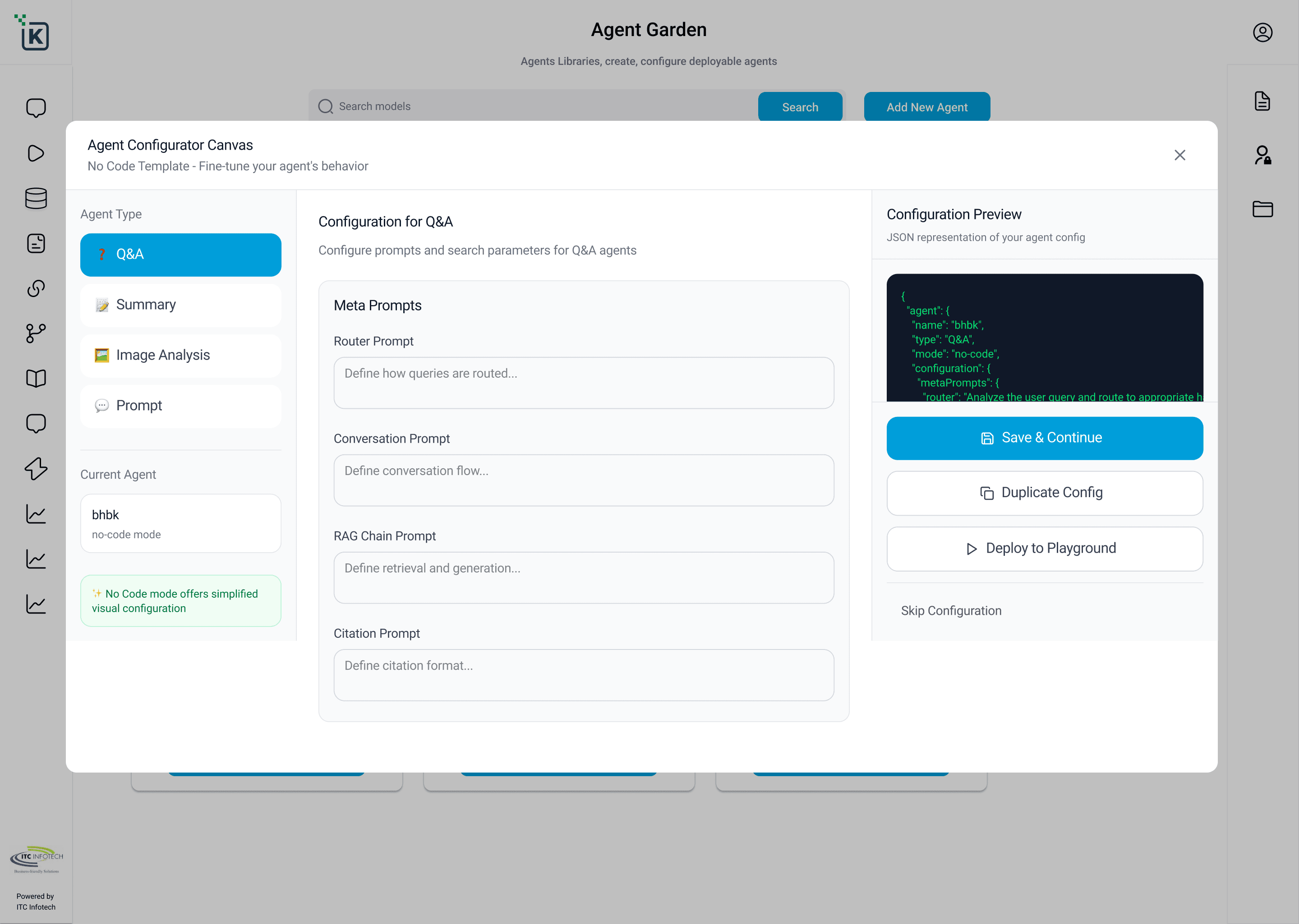 Natural Language Agent Tester