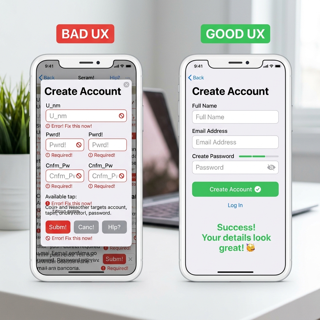 UX Comparison