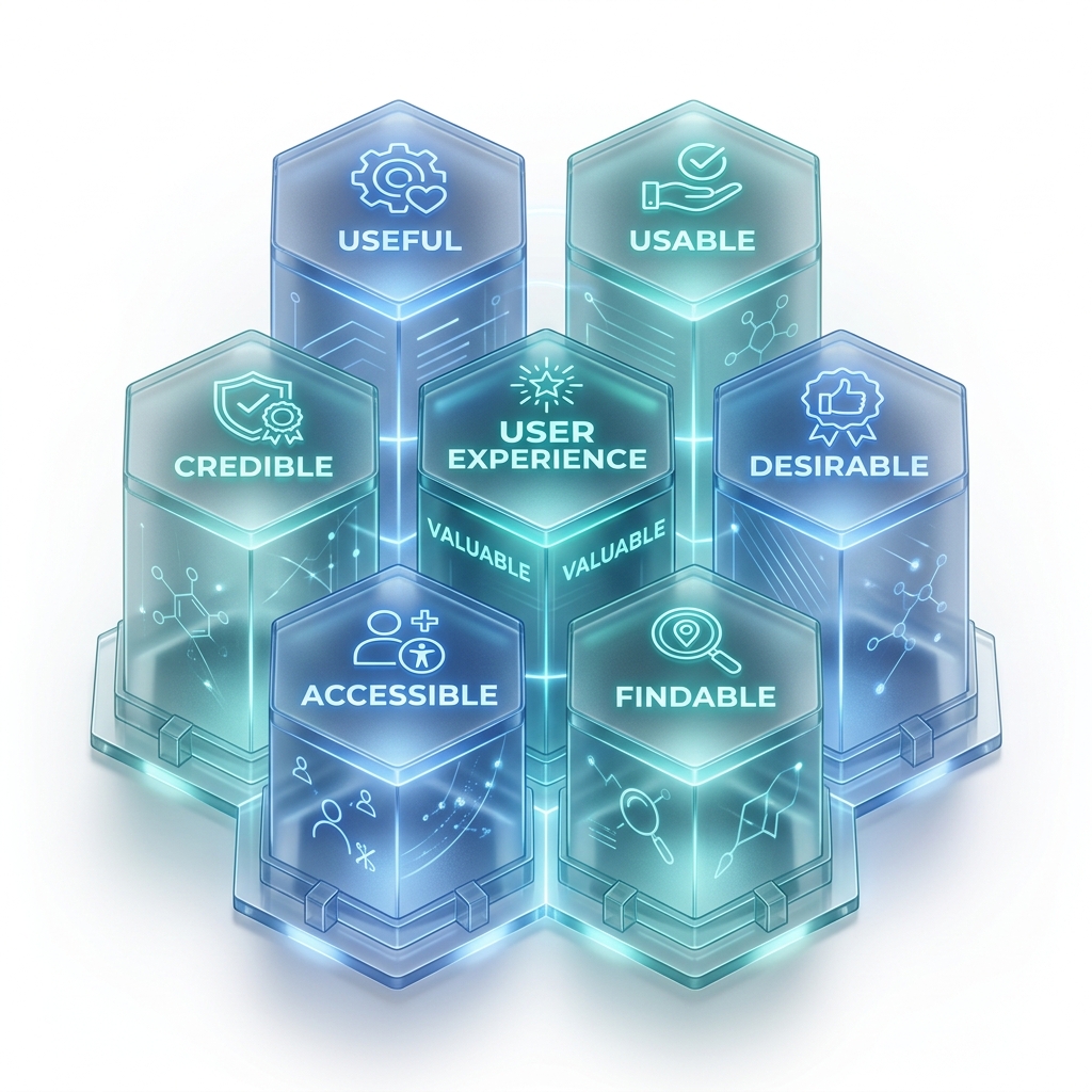 UX Honeycomb 3D